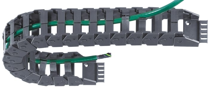 Igus e chain Z16 Black Cable Chain Flexible Slot W62.5 mm x D39mm L1m 60 mm Min. Bend Radius Igumid NB