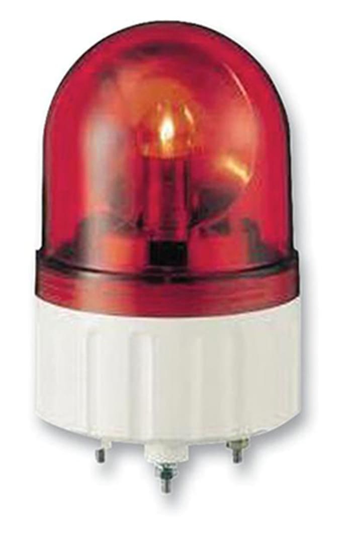 Balise à LED Rouge Schneider Electric série XVR, 12 V c.a./c.c.