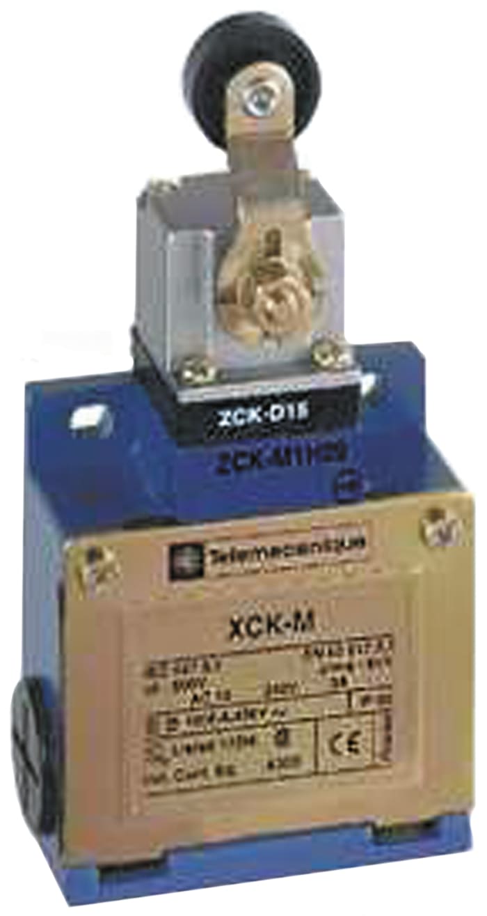 Telemecanique Sensors OsiSense XC Series Roller Lever Roller Lever, NO/NC, IP66, Zamak Zinc Alloy Housing