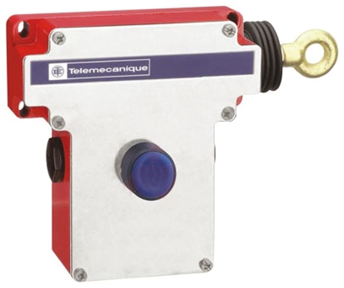 Telemecanique Sensors XY2-CE Rope Pull Switch, 50m, 2NO/2NC, Left Side