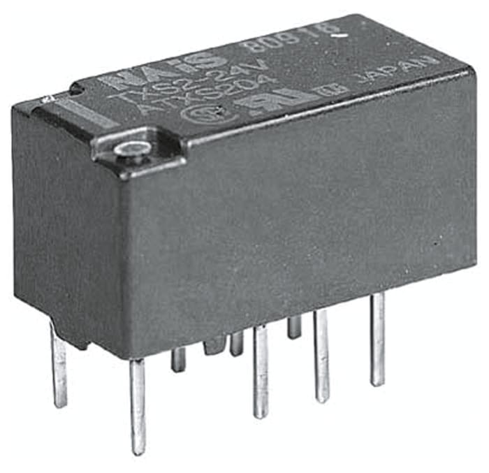 Panasonic Surface Mount Signal Relay, 12V dc Coil, 1A Switching Current, DPDT