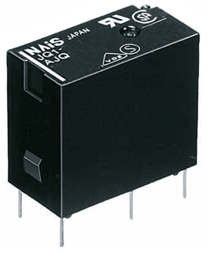Panasonic PCB Mount Non-Latching Relay, 24V dc Coil, 1A Switching Current, SPDT