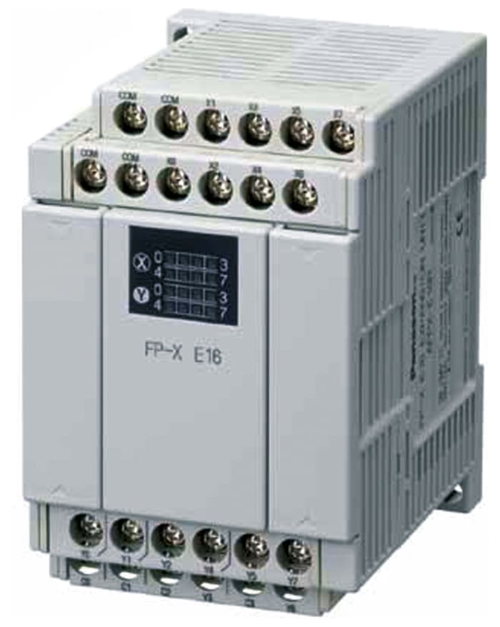 Panasonic PLC Expansion Module for Use with FP-X Series, DC, Relay