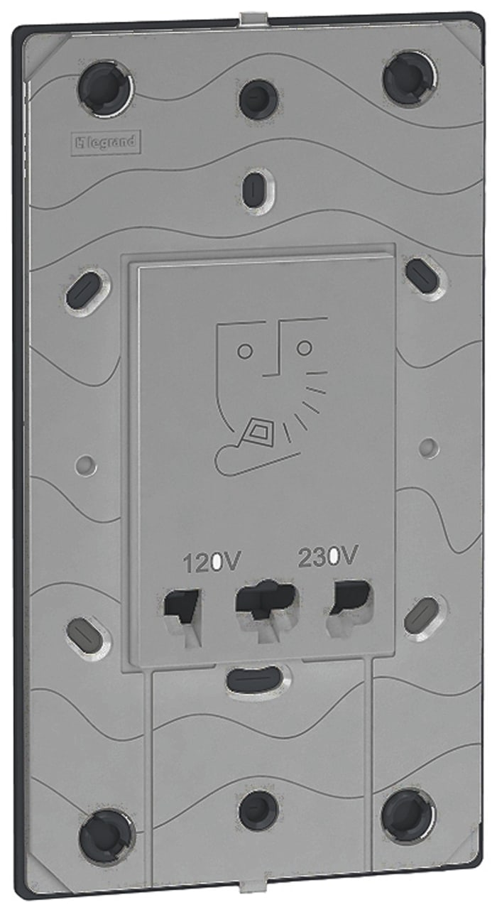 Legrand Arteor 1 Gang Shaver Socket, Indoor Use