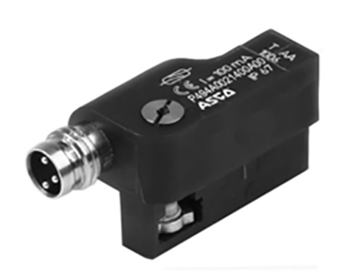 EMERSON ? ASCO Magneto Resistive PNP Pneumatic Position Detector, IP67, IP69K, 10 to 30V dc, NO Operation, 494, with