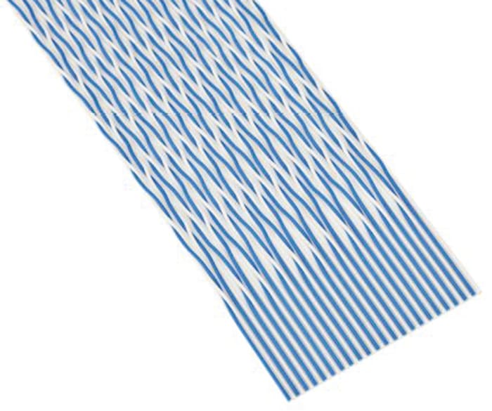3M HF100 Series Ribbon Cable, 34-Way, 1.27mm Pitch