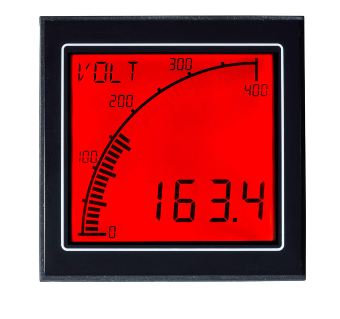 APMVOLTAPO Trumeter Trumeter Digital Voltmeter AC, DC, LCD Display 4Digits 0.01 8158309
