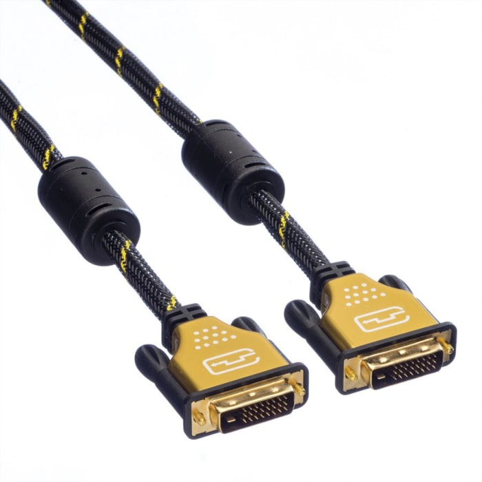 11.04.5535-20 | Roline, Male DVI-D Dual Link To Male DVI-D Dual Link Cable, 3m | RS