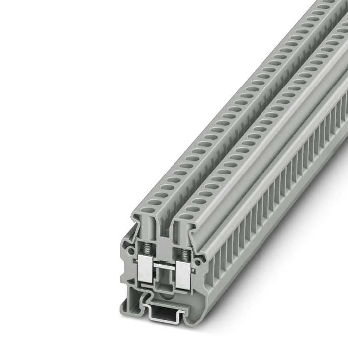 Phoenix Contact 3248035 MUT 4 Series Grey, 4mm², Single-Level, Screw Termination