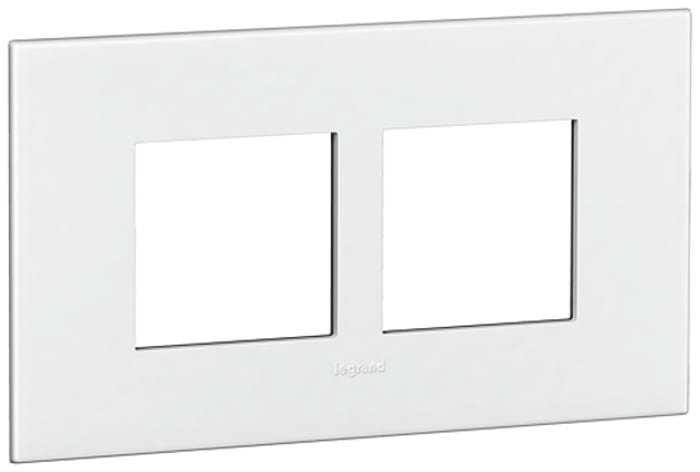 Legrand White 2 Gang Light Switch Cover