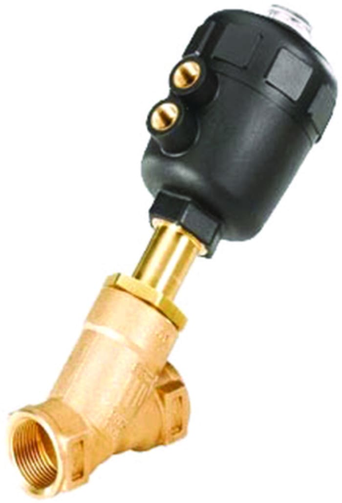 Vanne pneumatique Burkert, Angle, NF, filetage 2pouce, G