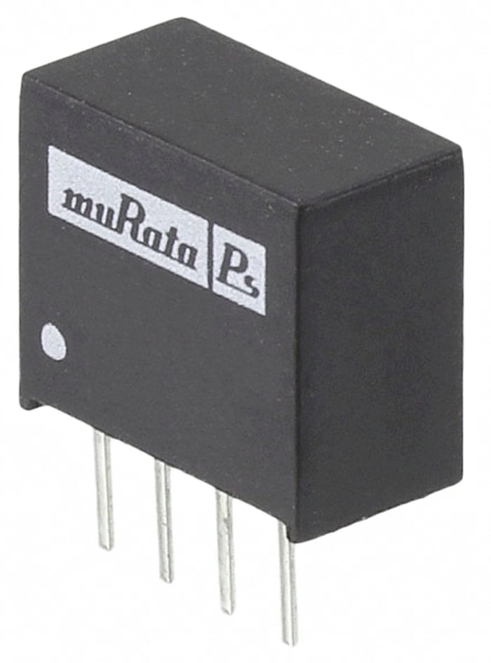 Murata Power Solutions CME DC-DC Converter, 12V dc/ 63mA Output, 4.5 → 5.5 V dc Input, 0.75W, Through Hole,