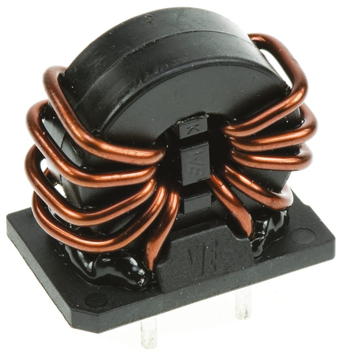 Inductores de modo común Wurth, 2 x 82 mH -30 → +50%, Nanocristalino, SRF máxima:1 kHz → 300 MHz,