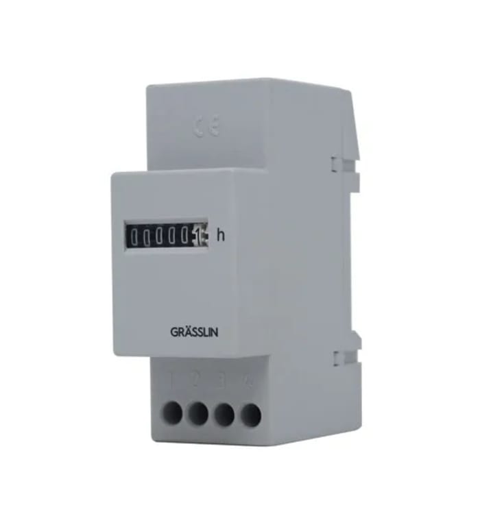 Grasslin Taxxo 403 Hour Meter, 7 Digit, 220 → 240 V ac