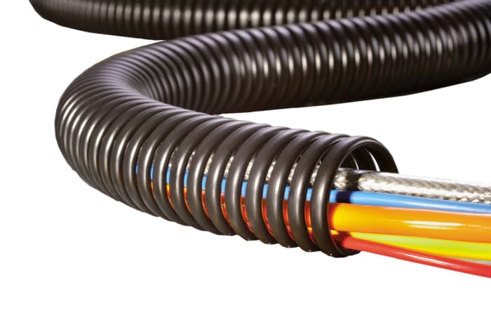 HellermannTyton Spiral Cable Wrap, 25 mm 25 mm Polypropylene SPS Series