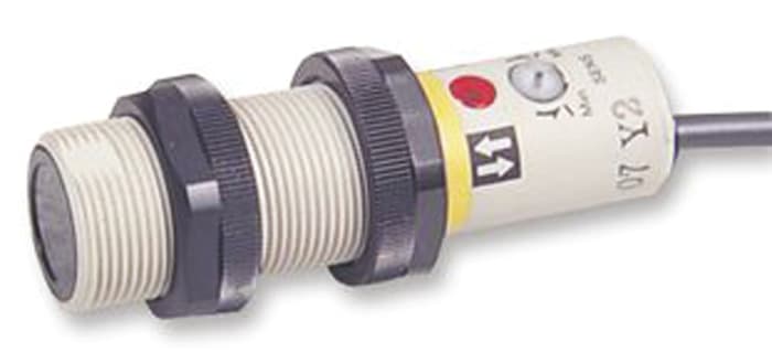 Omron Distance Photoelectric Sensor, Barrel Sensor, 0 → 100 mm Detection Range