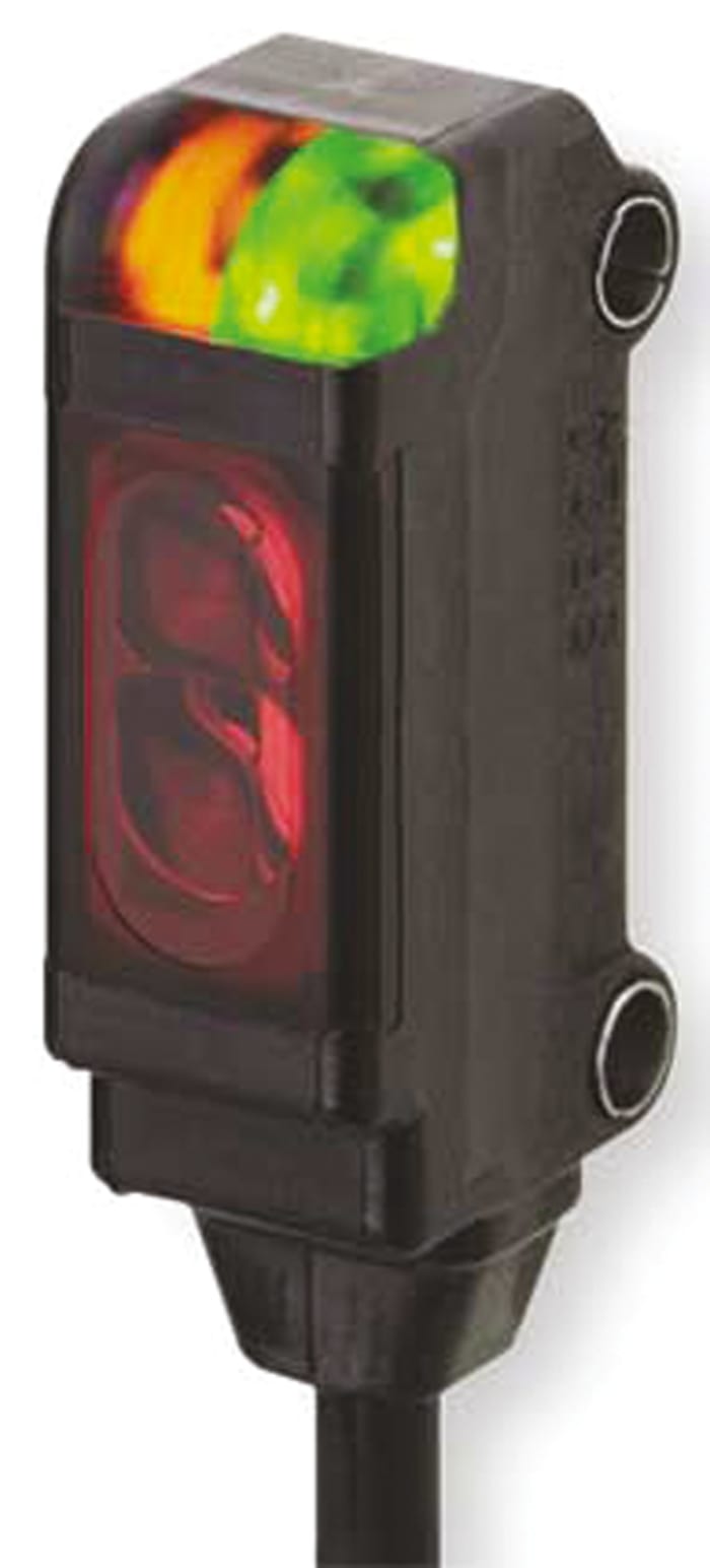 Omron Retroreflective Photoelectric Sensor, Block Sensor, 10 → 200 mm Detection Range