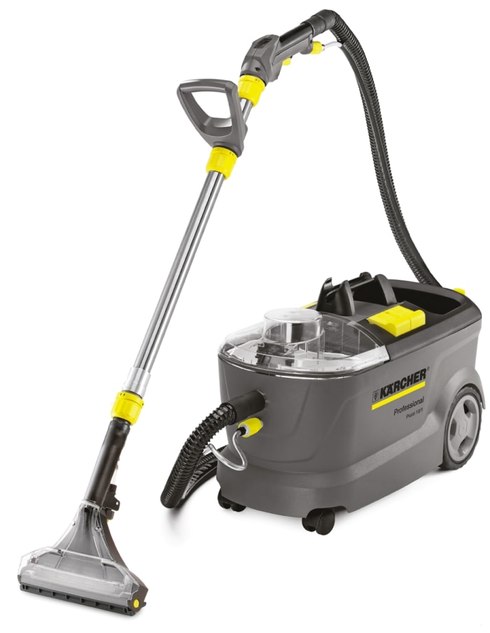 Karcher PUZZI 10/1 Cylinder Wet Vacuum Cleaner for General Cleaning, 230 → 240V ac, UK Plug