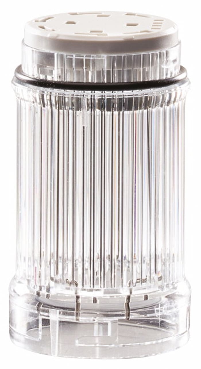 Eaton White Steady Effect Beacon Unit, 24 V ac/dc, LED Bulb, AC, DC, IP66