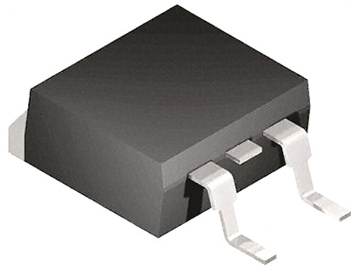 N-Channel MOSFET Transistor, 10.4 A, 250 V, 3-Pin D2PAK Vishay SUM18N25-165-E3