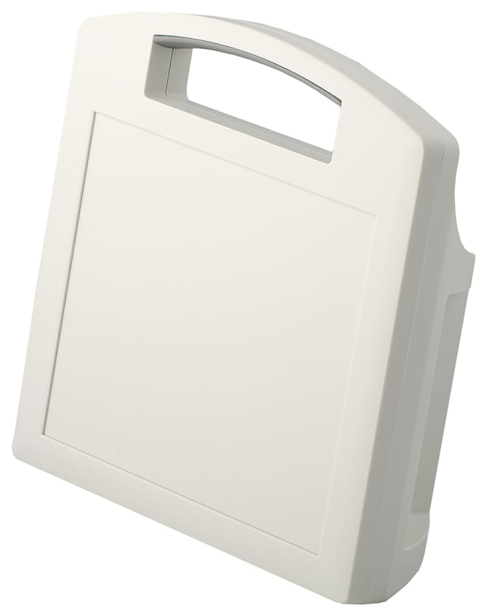 Boîtier portable OKW CARRYTEC en ABS Blanc, dim. ext. 270 x 91 x 247mm, IP54