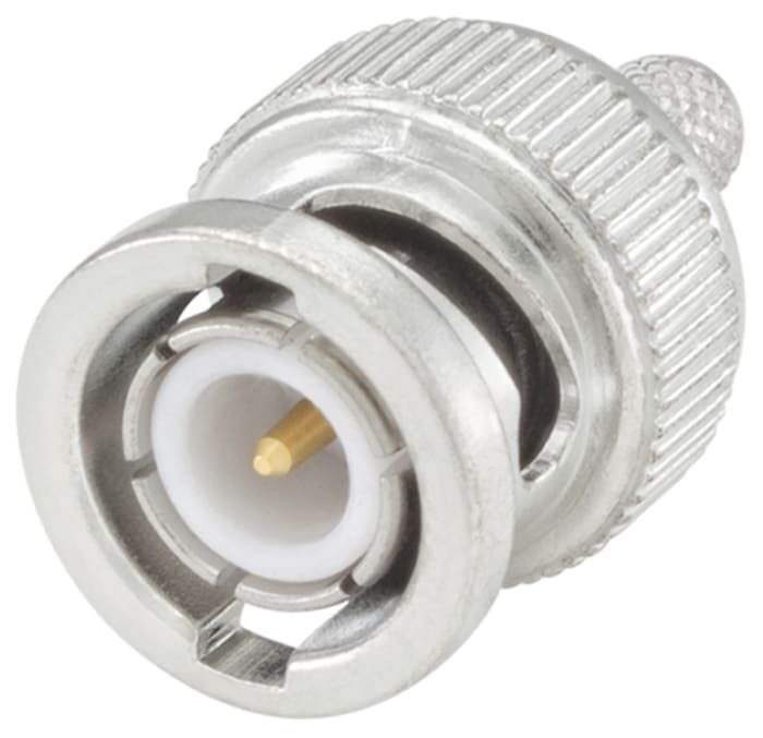 Connecteur BNC Rosenberger Mâle Droit, raccordement A sertir 50Ω Montage sur câble