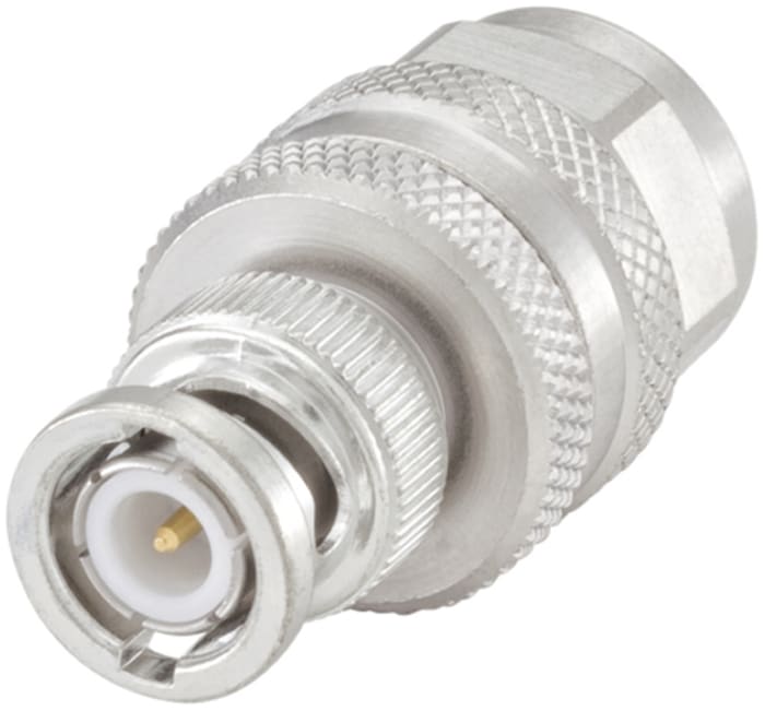 Connecteur RF Rosenberger BNC Mâle vers N Mâle, Droit, 50Ω 10GHz