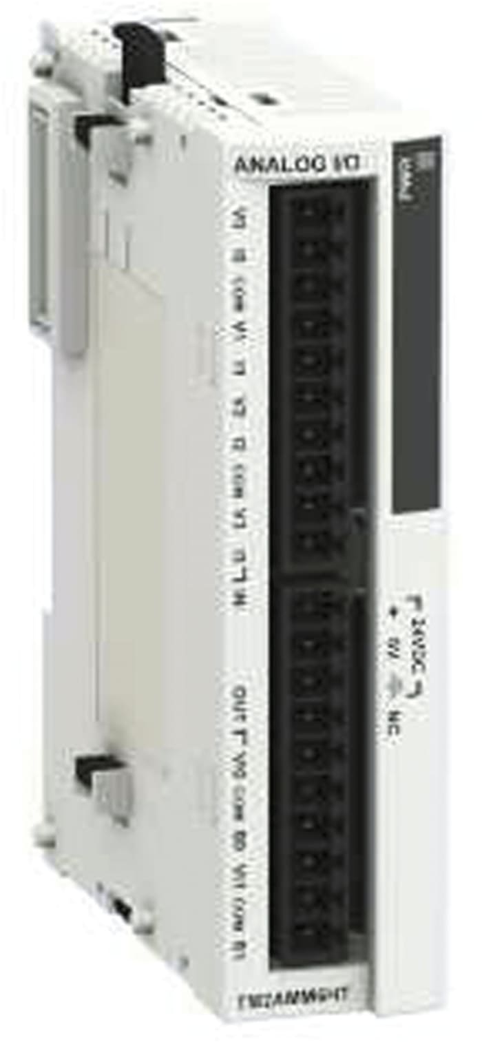 Schneider Electric Modicon M238 logic controller Expansion Module - 4 Inputs, 2 Outputs, 4 → 20 mA Output Current