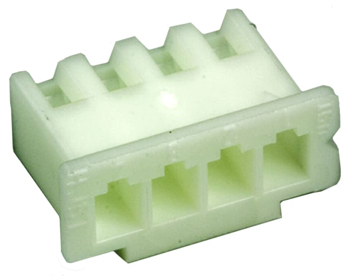 1 Row Female Connector Housing Pack 5 JST XHP 4 Way 2.5mm Pitch