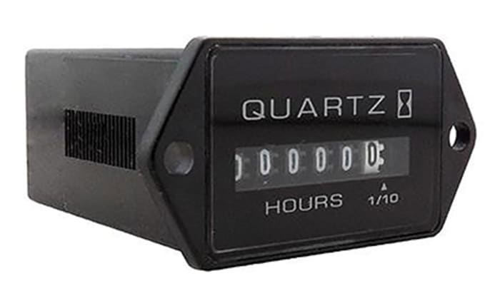 Honeywell Hour Counter, 6 digits, Spade Terminal Connection, 264 V ac