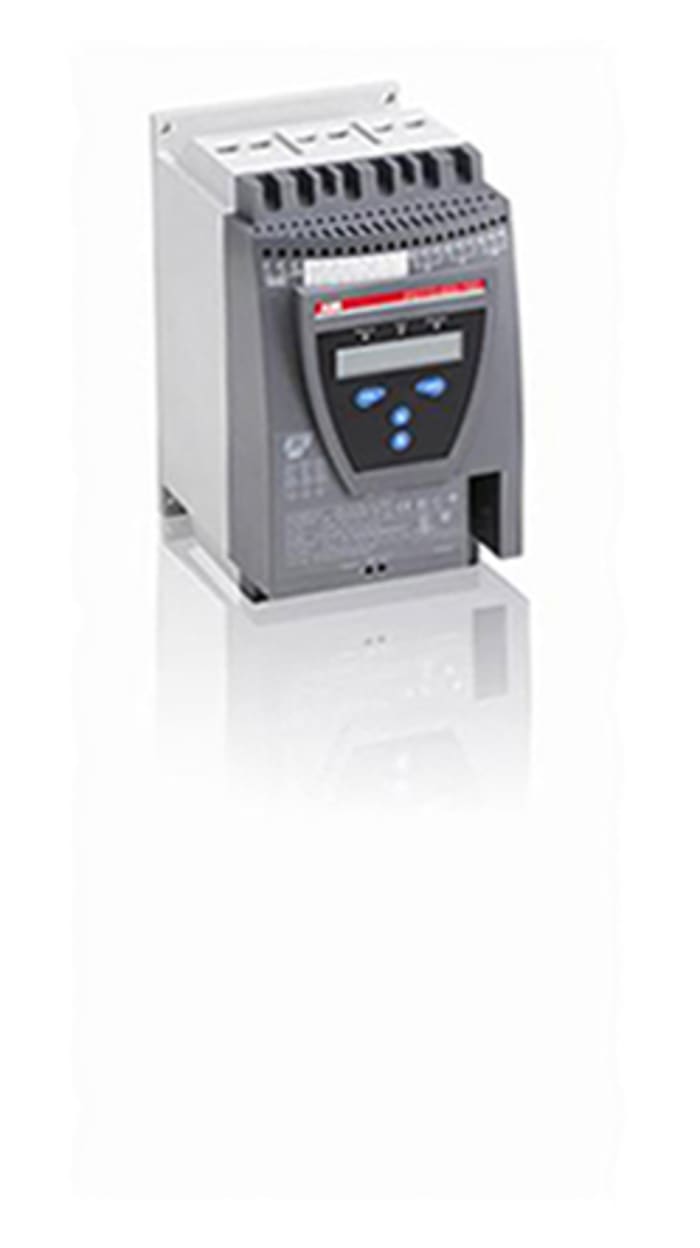 ABB 3 Phase Soft Starter - 30 A Current Rating, PST Series, 18.5 kW Power Rating, 208 → 600 V Supply Voltage