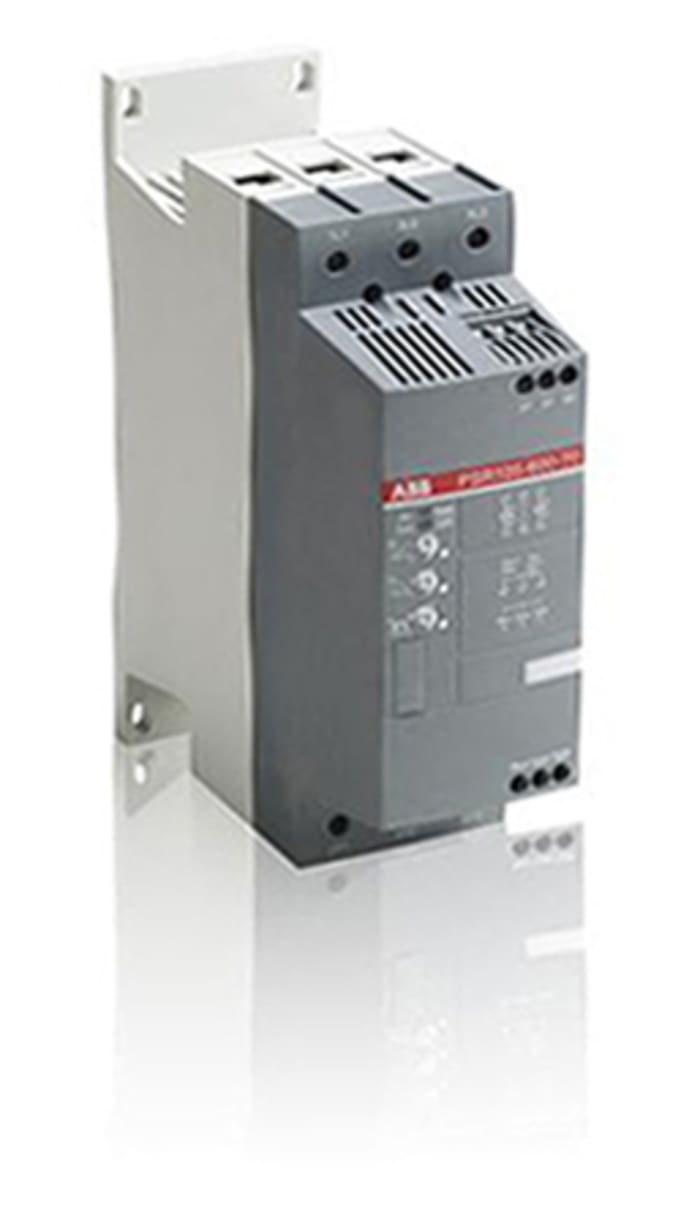 Démarreur progressif triphasé ABB, 55 kW, 105 A, 208→600 V c.a., PSR