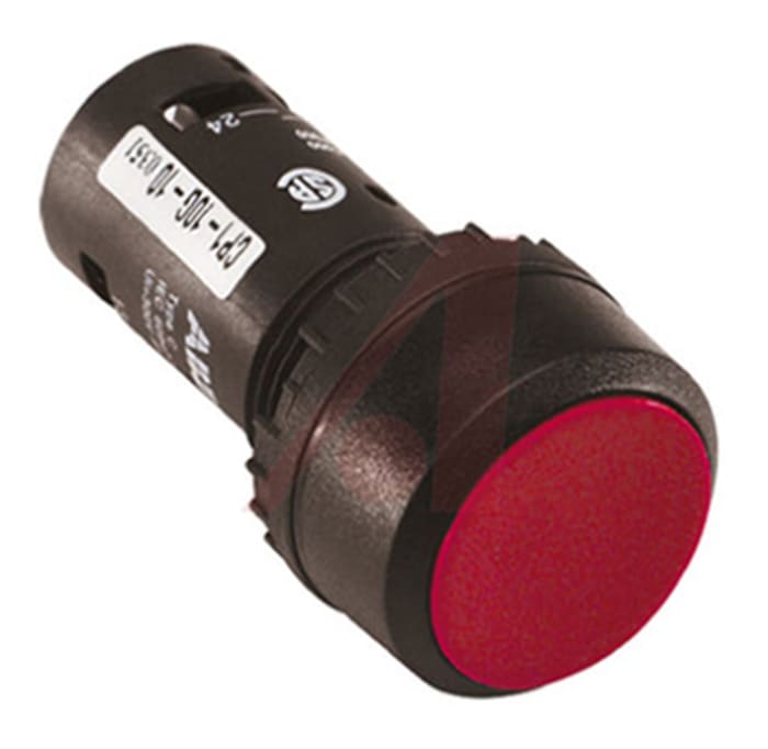 ABB Compact Series Push Button, Panel Mount, 22mm Cutout, SPDT, IP66, IP67