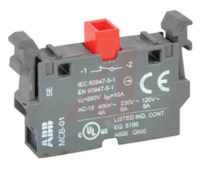 ABB ABB Modular Series Contact Block, 1NC
