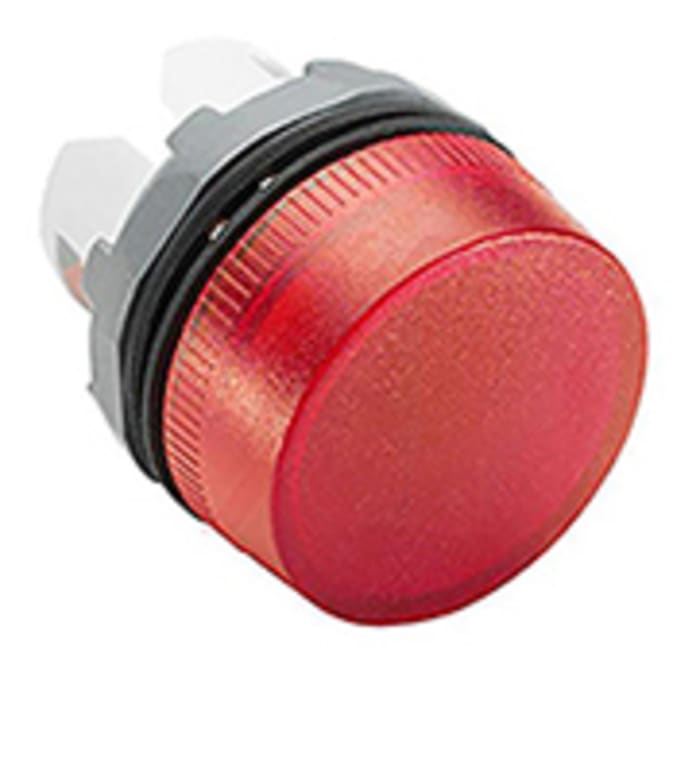 Tête de voyant lumineux Transparent ABB, série ABB Modular, diam. découpe 22mm