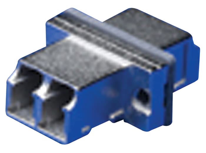 Molex 106115-1100 Multimode, Single Mode Duplex Fibre Optic Adapter