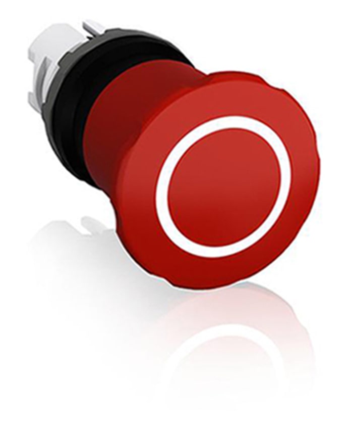 ABB Modular Series Emergency Stop Push Button, Panel Mount, 22mm Cutout