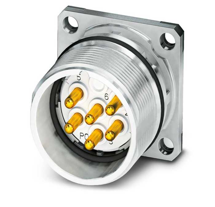 Phoenix Contact Circular Connector, 9 Contacts, Bulkhead Mount, M23 Connector, Plug, Male, IP67, CA Series