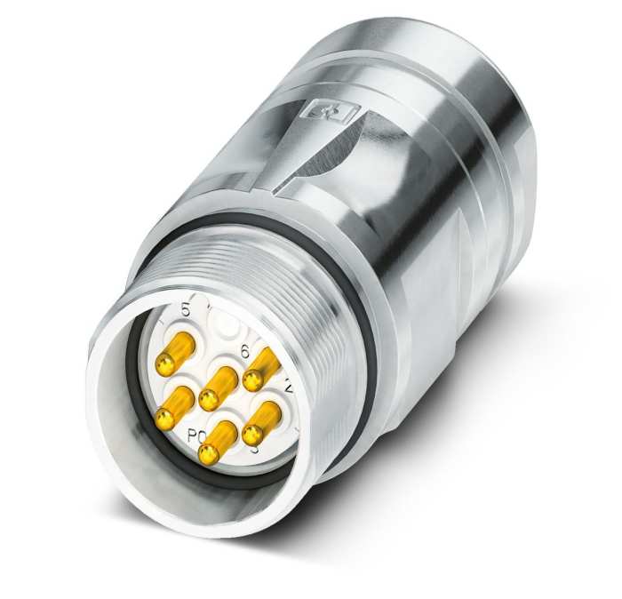 Phoenix Contact Circular Connector, 9 Contacts, Cable Mount, M23 Connector, Plug, Male, IP67, CA Series