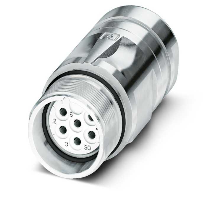 Phoenix Contact Circular Connector, 6 Contacts, Cable Mount, M23 Connector, Socket, Female, IP67, CA Series