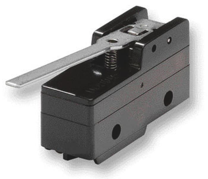 Omron Hinge Roller Lever Limit Switch, NO/NC, IP00, SPDT, Thermosetting Resin Housing, 500V ac Max, 15A Max