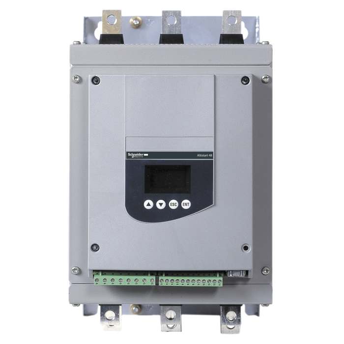 Arrancador suave Schneider Electric ATS48, 170 A, 690 V ac, 160 kW, trifásico, IP00