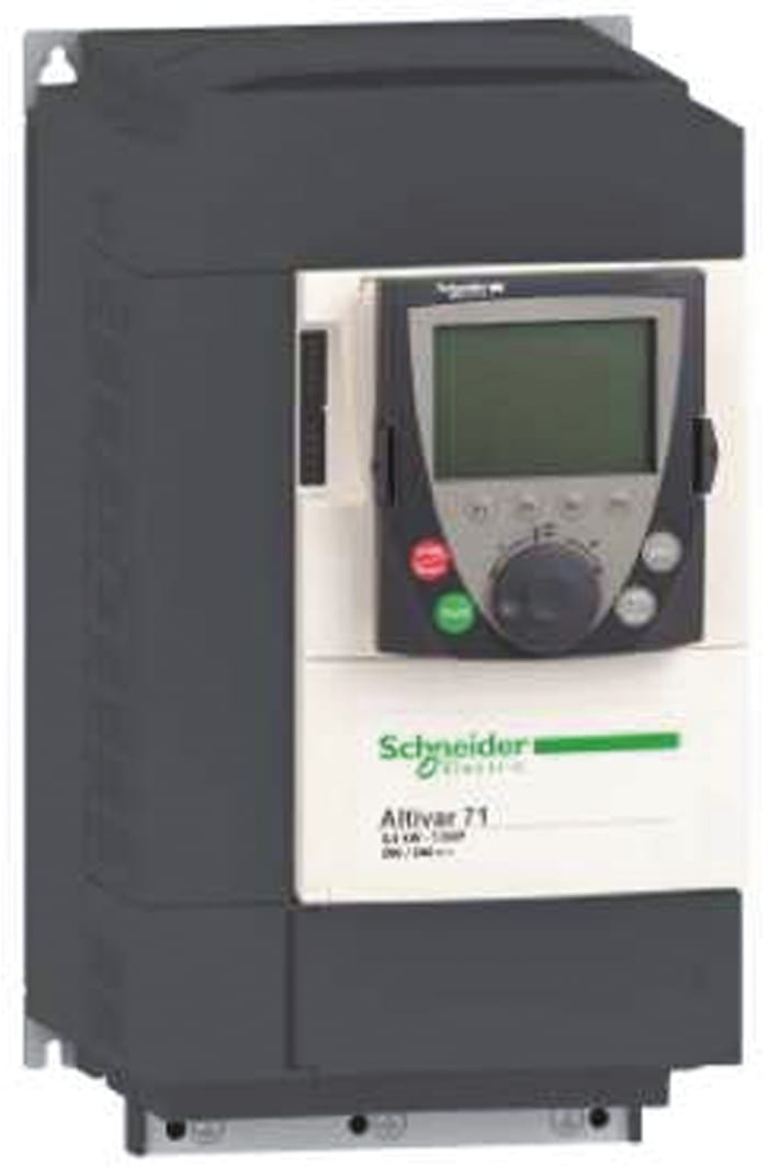 Schneider Electric Inverter Drive, 7.5 kW, 3 Phase, 230 V ac, 33 A, ALTIVAR 71 Series
