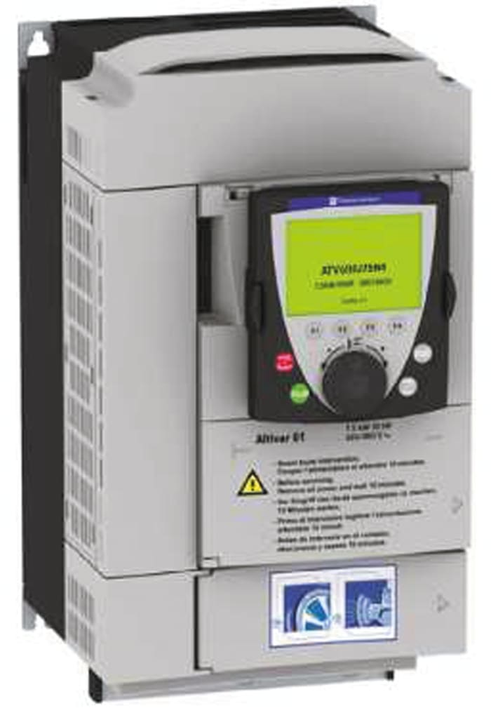 Schneider Electric Inverter Drive, 3 kW, 4 kW, 1, 3 Phase, 230 V ac, 45 A, ALTIVAR 61 Series
