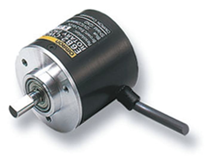 Encoder rotativo Omron, 256 impulsos/rev, 1000rpm máx., salida Colector Abierto, 12 → 24 V dc, IP50