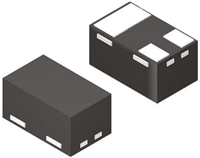 Tranzistor BC846BLP4-7B NPN 100 mA 65 V, X2-DFN1006, počet kolíků: 3 300 MHz Jednoduchý