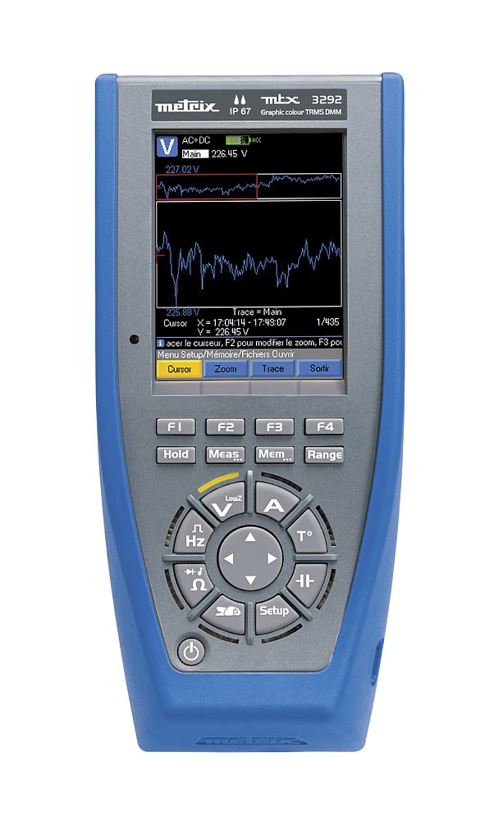 MTX3292B-BT Metrix | Multímetro Metrix 3292, 1000V ac/1000V dc, 100A ac ...