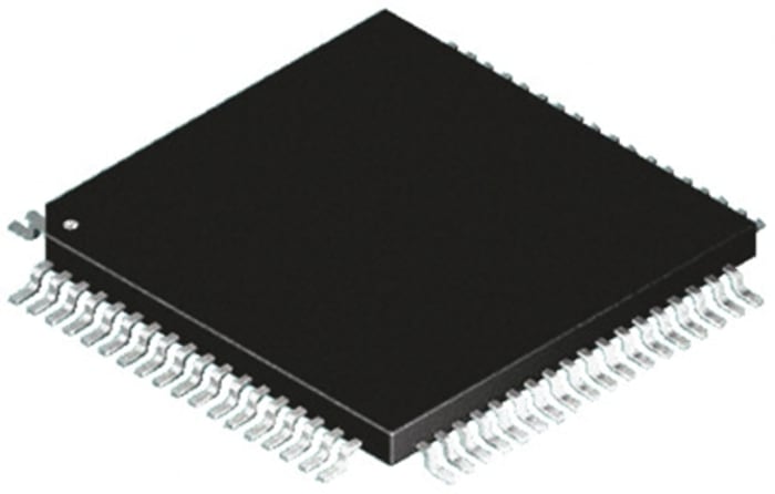 Microchip, 8bit PIC, PIC18F Microcontroller, 40MHz, 128 kB Flash, 80-Pin TQFP
