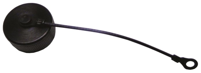 Amphenol Limited 3 TV MIL-DTL-38999 Female Dust Cap, Shell Size 13, with Black Zinc Nickle Finish