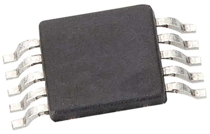 Microchip, DAC Quad 12 bit- Serial (I2C), 10-Pin MSOP